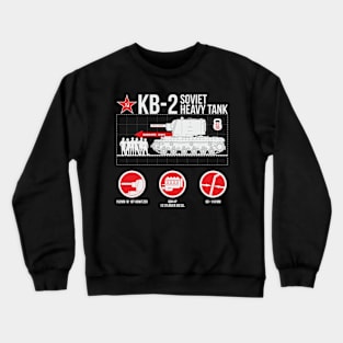 Infographics with KV-2 Crewneck Sweatshirt